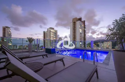 Apartamento com 1 dormitório à venda, 55 m² por r$ 730.000,00 - pompéia - santos/sp