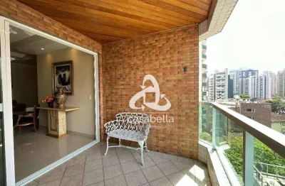 Apartamento com 2 dormitórios à venda, 116 m² por r$ 1.380.000,00 - embaré - santos/sp