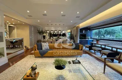 Apartamento com 4 dormitórios à venda, 214 m² por r$ 2.800.000,00 - vila rica - santos/sp