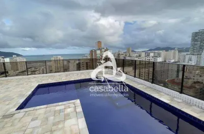 Apartamento com 3 dormitórios à venda, 180 m² por r$ 1.650.000,00 - gonzaga - santos/sp