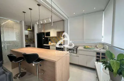 Apartamento com 2 dormitórios à venda, 70 m² por r$ 1.150.000,00 - gonzaga - santos/sp