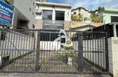 Casa para alugar, 147 m² por r$ 12.000,00/mês - vila matias - santos/sp