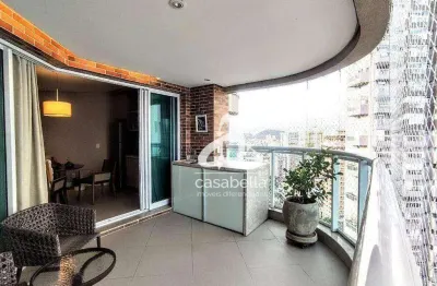 Apartamento com 1 dormitório à venda, 45 m² por r$ 745.000,00 - gonzaga - santos/sp