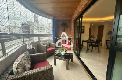 Apartamento com 3 dormitórios à venda, 179 m² por r$ 1.600.000,00 - gonzaga - santos/sp