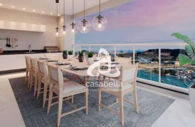 Apartamento com 3 dormitórios à venda, 227 m² por r$ 5.150.000,00 - ponta da praia - santos/sp