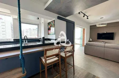 Apartamento com 2 dormitórios à venda, 100 m² por r$ 1.650.000,00 - boqueirão - santos/sp
