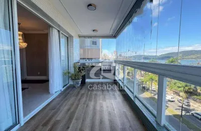 Apartamento com 4 dormitórios para alugar, 196 m² por r$ 15.002,00/mês - aparecida - santos/sp