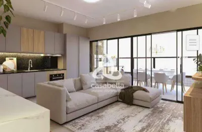 Apartamento com 2 dormitórios à venda, 70 m² por r$ 635.000,00 - josé menino - santos/sp
