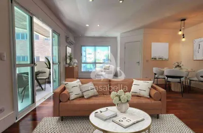 Apartamento com 3 dormitórios à venda, 160 m² por r$ 1.499.000,00 - boqueirão - santos/sp