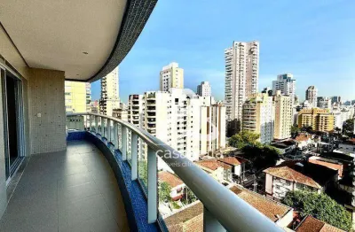 Apartamento com 3 dormitórios à venda, 132 m² por r$ 1.900.000,00 - boqueirão - santos/sp