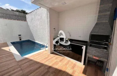 Casa com 3 dormitórios à venda, 115 m² por r$ 1.290.000,00 - aparecida - santos/sp