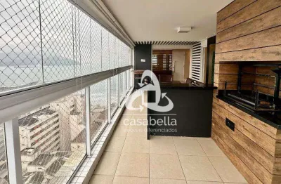 Apartamento com 3 dormitórios para alugar, 139 m² por r$ 15.000,00/mês - embaré - santos/sp