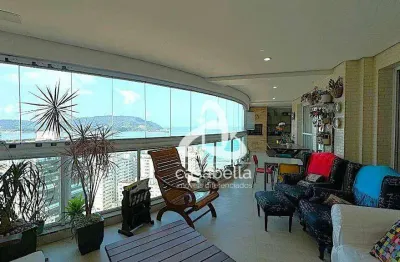 Apartamento com 3 dormitórios à venda, 204 m² por r$ 3.200.000,00 - embaré - santos/sp