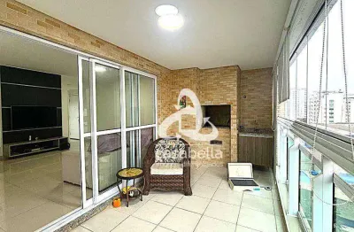 Apartamento com 3 dormitórios à venda, 103 m² por r$ 1.020.000,00 - ponta da praia - santos/sp