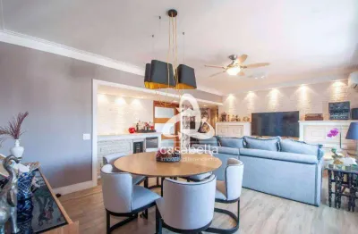Apartamento com 3 dormitórios à venda, 130 m² por r$ 1.290.000,00 - gonzaga - santos/sp