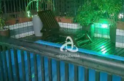 Cobertura com 3 dormitórios, 370 m² - venda por r$ 2.000.000,00 ou aluguel por r$ 12.600,00/mês - embaré - santos/sp