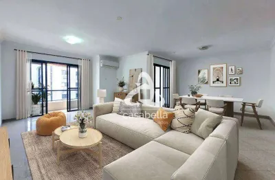 Apartamento com 4 dormitórios à venda, 227 m² por r$ 1.750.000,00 - boqueirão - santos/sp