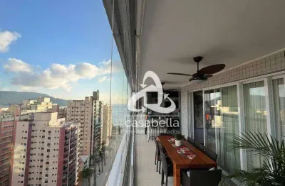 Apartamento com 3 dormitórios à venda, 160 m² por r$ 2.580.000,00 - embaré - santos/sp