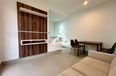 Apartamento com 2 dormitórios para alugar, 73 m² por r$ 6.502,00/mês - aparecida - santos/sp