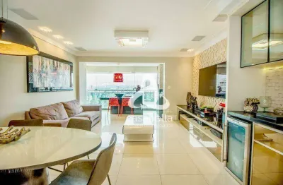 Apartamento com 3 dormitórios à venda, 110 m² por R$ 1.500.000,00 - Gonzaga - Santos/SP