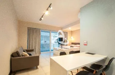 Apartamento com 1 dormitório à venda, 47 m² por r$ 800.000,00 - josé menino - santos/sp