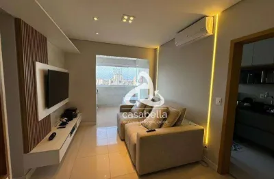 Apartamento com 2 dormitórios à venda, 66 m² por r$ 1.050.000,00 - boqueirão - santos/sp