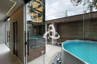 Casa com 4 dormitórios, 260 m² - venda por r$ 4.000.000,00 ou aluguel por r$ 25.000,01/mês - campo grande - santos/sp