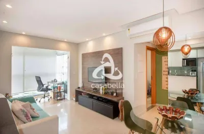 Apartamento com 1 dormitório à venda, 53 m² por r$ 720.000,00 - embaré - santos/sp