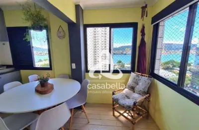 Apartamento com 2 dormitórios à venda, 103 m² por r$ 880.000,00 - ponta da praia - santos/sp