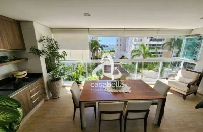 Apartamento com 3 dormitórios à venda, 132 m² por r$ 1.670.000,00 - ponta da praia - santos/sp