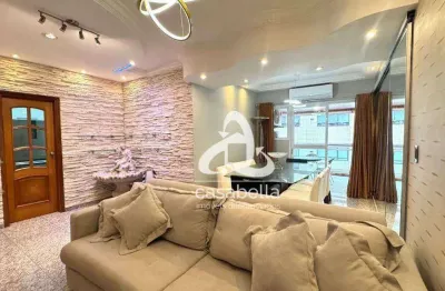 Apartamento com 3 dormitórios à venda, 111 m² por r$ 1.540.000,00 - vila rica - santos/sp