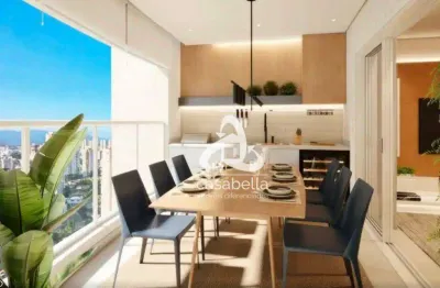 Apartamento com 2 dormitórios à venda, 113 m² por r$ 1.464.300,00 - ponta da praia - santos/sp
