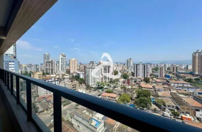 Apartamento com 2 dormitórios à venda, 65 m² por r$ 1.000.000,00 - ponta da praia - santos/sp