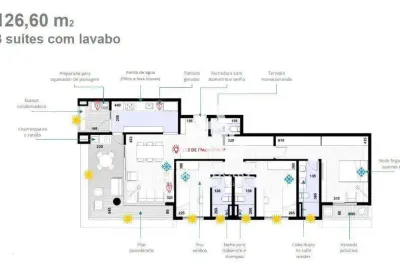 Apartamento com 3 dormitórios à venda, 126 m² por r$ 1.488.000,00 - ponta da praia - santos/sp
