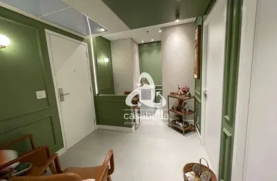 Sala à venda, 38 m² por r$ 450.000,00 - boqueirão - santos/sp