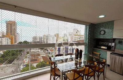 Apartamento com 4 dormitórios à venda, 182 m² por R$ 2.650.000,00 - Aparecida - Santos/SP