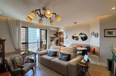 Apartamento com 2 dormitórios à venda, 96 m² por r$ 750.000,00 - boqueirão - santos/sp