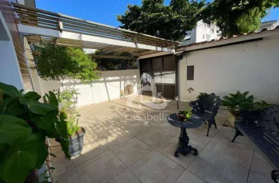 Casa com 3 dormitórios à venda, 218 m² por r$ 2.580.000,00 - embaré - santos/sp