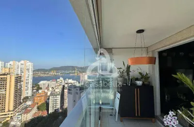 Apartamento com 2 dormitórios à venda, 77 m² por r$ 1.240.000,00 - ponta da praia - santos/sp