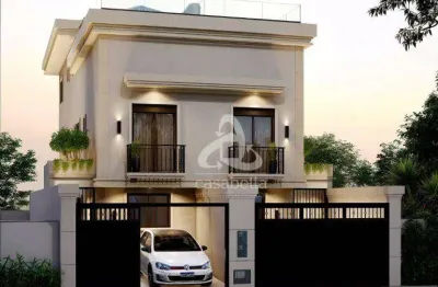 Casa com 3 dormitórios à venda, 156 m² por r$ 1.800.000,00 - boqueirão - santos/sp