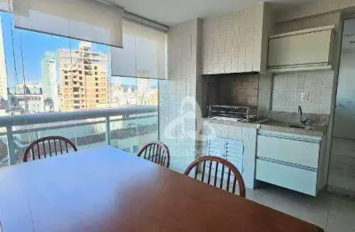 Apartamento com 2 dormitórios para alugar, 128 m² por r$ 12.000,02/mês - aparecida - santos/sp