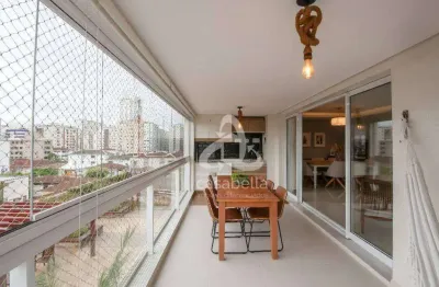 Apartamento com 3 dormitórios à venda, 155 m² por r$ 2.000.000,00 - embaré - santos/sp