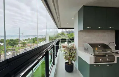 Apartamento com 3 dormitórios à venda, 267 m² por r$ 5.850.000,00 - aparecida - santos/sp