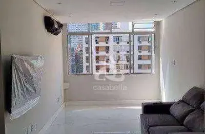 Apartamento com 2 dormitórios à venda, 87 m² por r$ 800.000,00 - boqueirão - santos/sp
