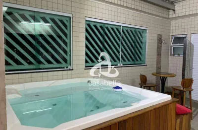 Cobertura com 3 dormitórios à venda, 268 m² por r$ 1.290.000,00 - campo grande - santos/sp