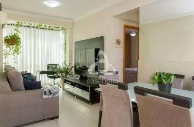 Apartamento com 2 dormitórios à venda, 75 m² por r$ 640.000,00 - campo grande - santos/sp