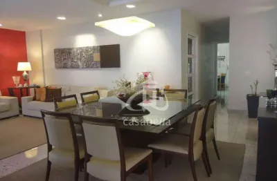 Apartamento com 3 dormitórios à venda, 285 m² por r$ 2.890.000,00 - embaré - santos/sp