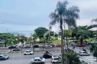 Apartamento frente mar à venda em santos. 175 m² úteis | gonzaga, santos.