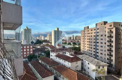 Apartamento com 3 dormitórios à venda, 93 m² por r$ 1.150.000,00 - boqueirão - santos/sp