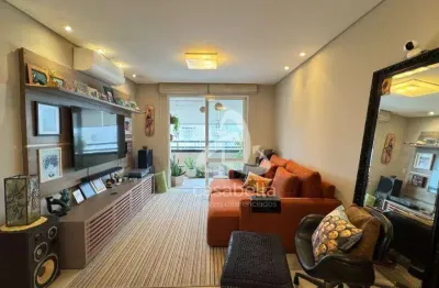 Apartamento com 2 dormitórios à venda, 83 m² por r$ 990.000,00 - embaré - santos/sp